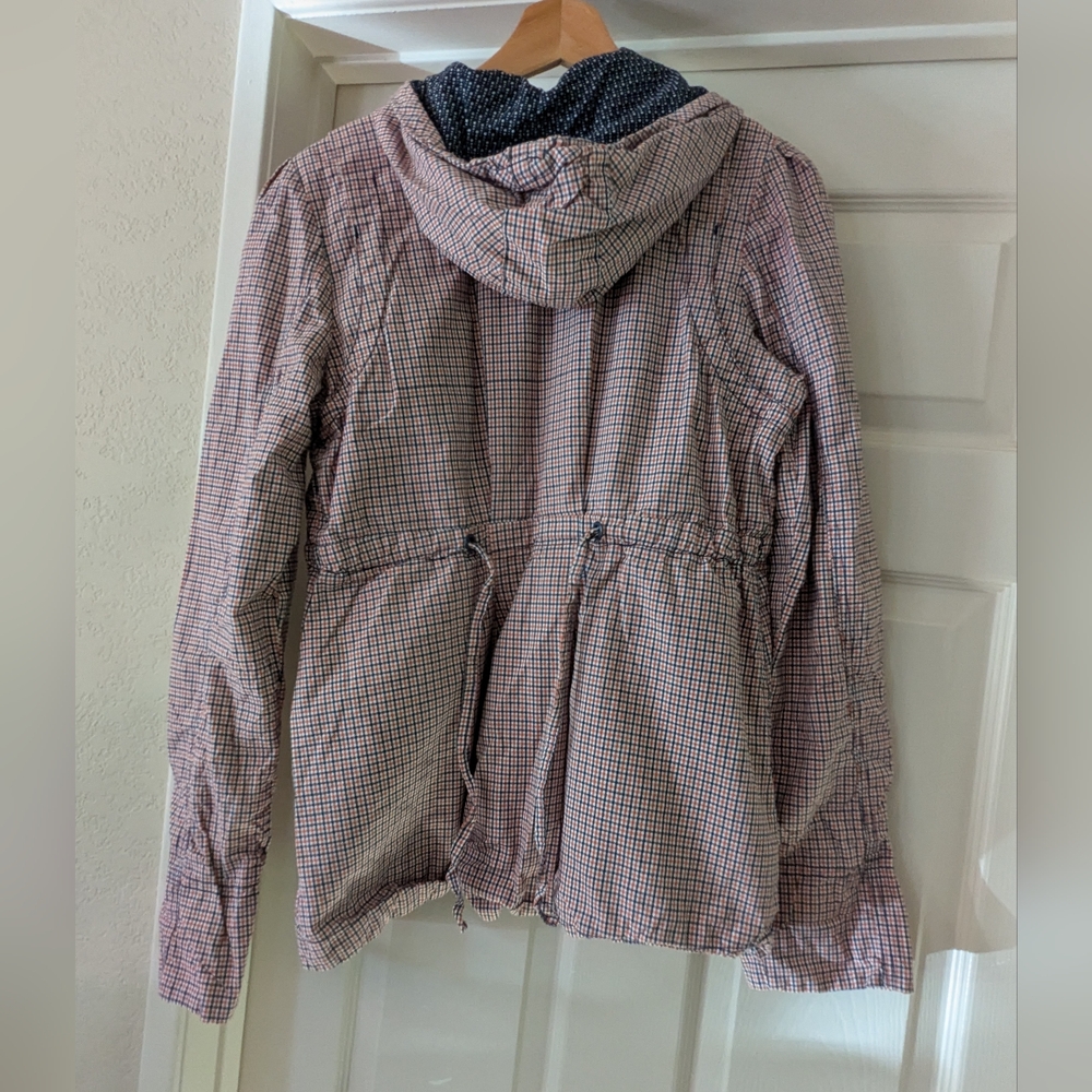 Roxy Zip-Up Jacket With Hood Size Junior Large Wo… - image 2